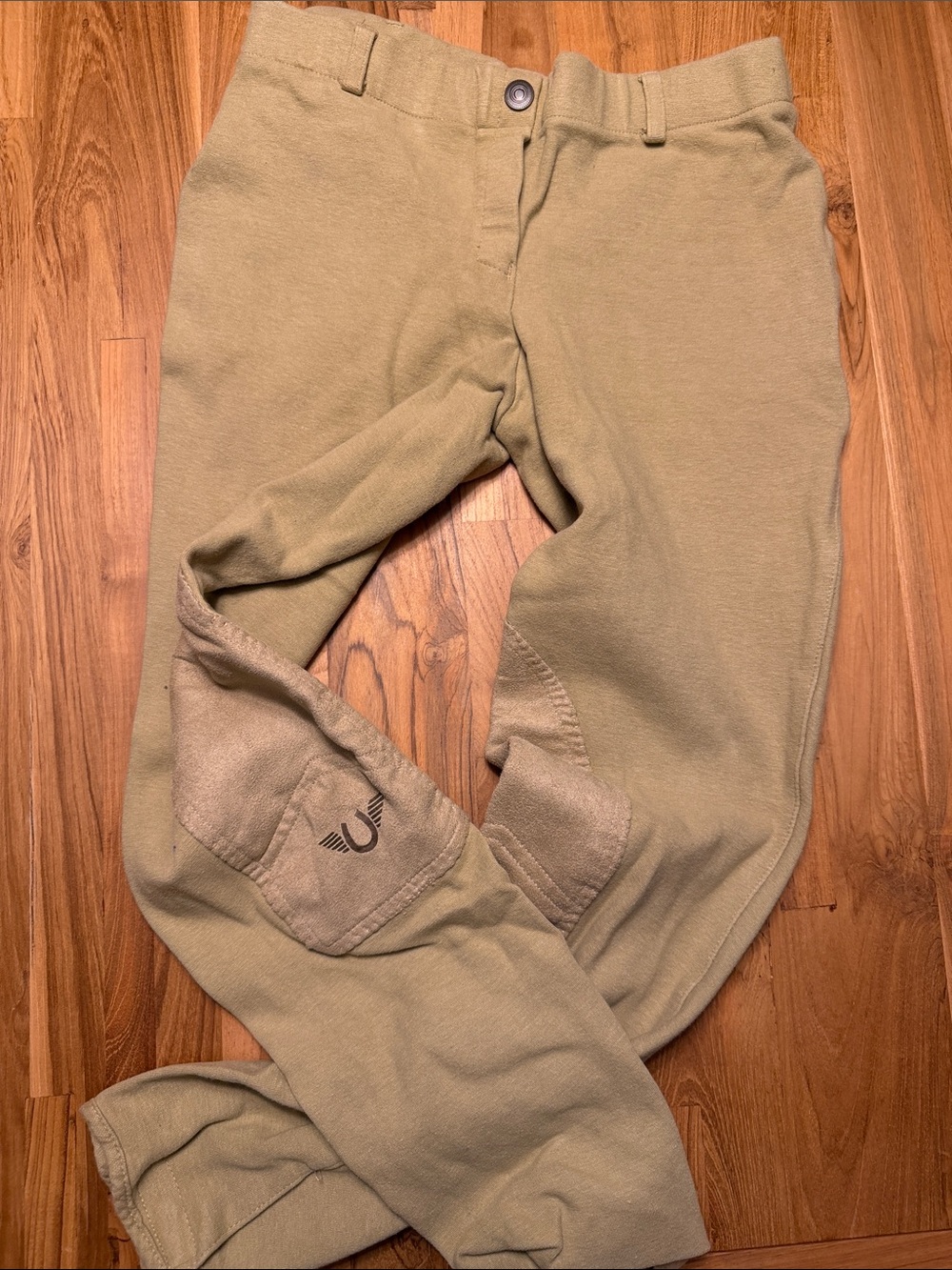 Womens Tuffrider knee patch breeches tights size 28